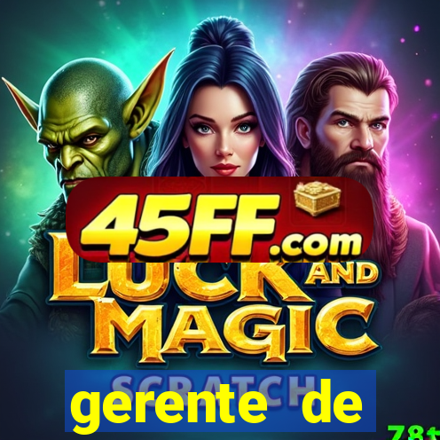 gerente de plataforma slots